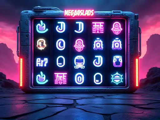 Megaquads pokie artwork at Zoome Casino