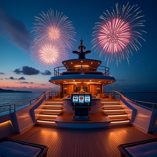 Yacht Party pokie artwork at Zoome Casino